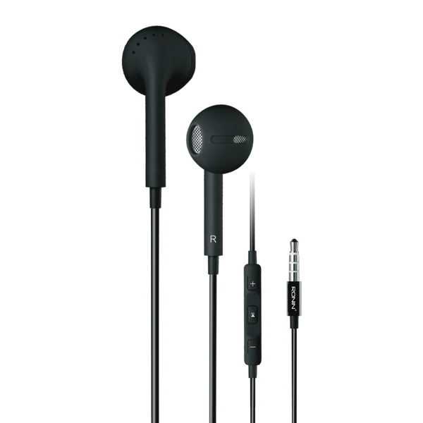 RONIN R-5 Handsfree – Wired Earphones with Mic