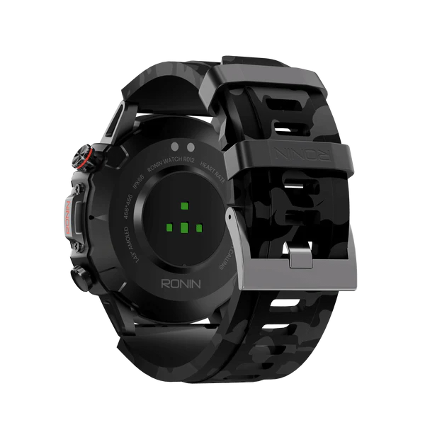 RONiN R-012 LUXE Smart Watch 1.43" AMOLED Display | Always-On Display | Bluetooth Calling | Health & Fitness Tracking | Smartwatch