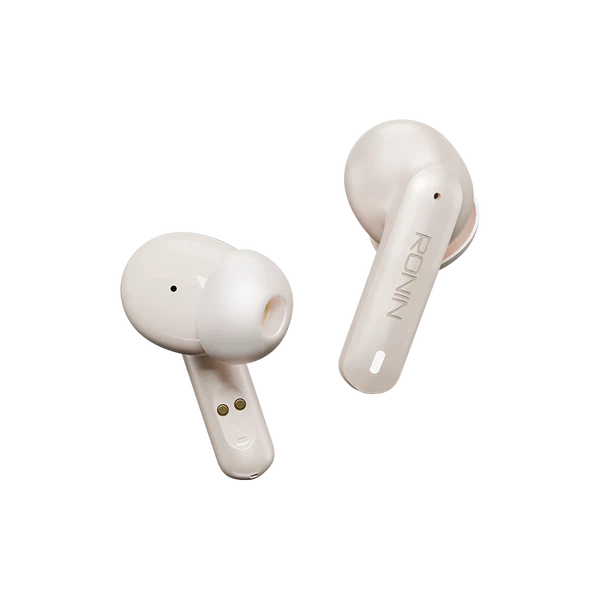 RONIN R-540 Wireless Earbuds, Bluetooth Earphones, HD Stereo Sound, Built-in Mic, Touch Control, Type-C Charging, Portable Charging Case