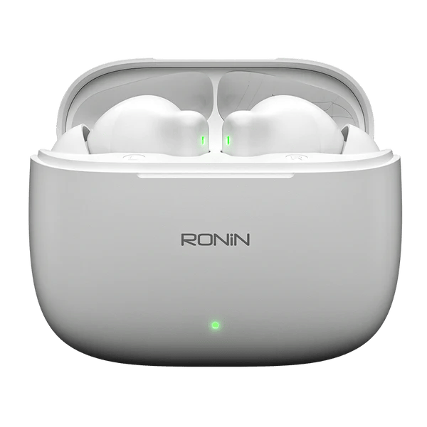 RONiN R-740 VIVID Wireless Earbuds | 13mm Heavy Bass | Bluetooth 5.3 | 25H Total Playtime | Touch Control | IPX4