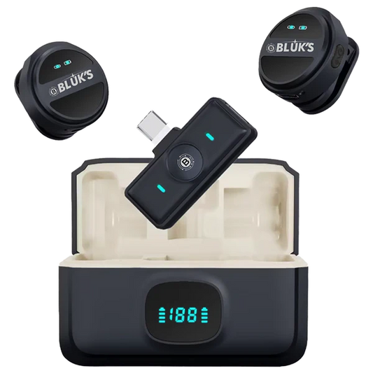 BLUX BX-12 Professional Wireless Bluetooth Microphone ANC