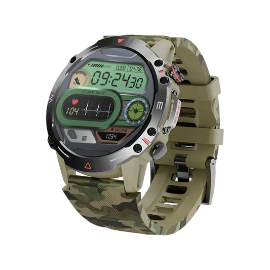 RONiN R-012 LUXE Smart Watch 1.43" AMOLED Display | Always-On Display | Bluetooth Calling | Health & Fitness Tracking | Smartwatch
