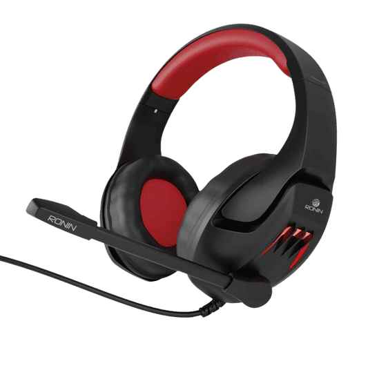 RONIN R-5500 Headphone – Wired Over-Ear Headphones with Deep Bass & Mic