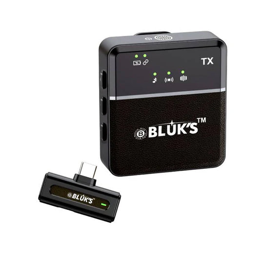 BLUX BX-7 Single Mic ANC Wireless Microphone – iPhone & Type C