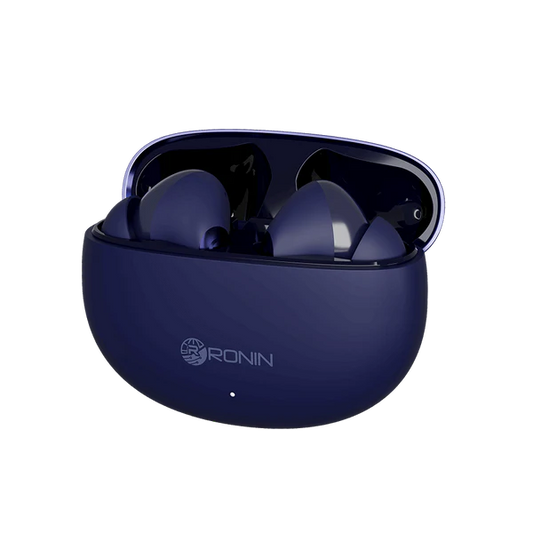 RONIN R-7030 Wireless Earbuds, Bluetooth Earphones, Stereo Sound, Touch Control, Built-in Mic, Type-C Charging, Portable Charging Case