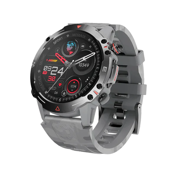 RONiN R-012 LUXE Smart Watch 1.43" AMOLED Display | Always-On Display | Bluetooth Calling | Health & Fitness Tracking | Smartwatch