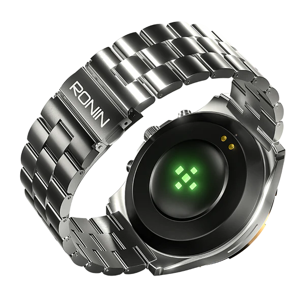 RONiN R-014 LUXE Smart Watch 1.43" AMOLED Display | Bluetooth Calling | Heart Rate & SpO2 Monitoring | Premium Design | Smartwatch