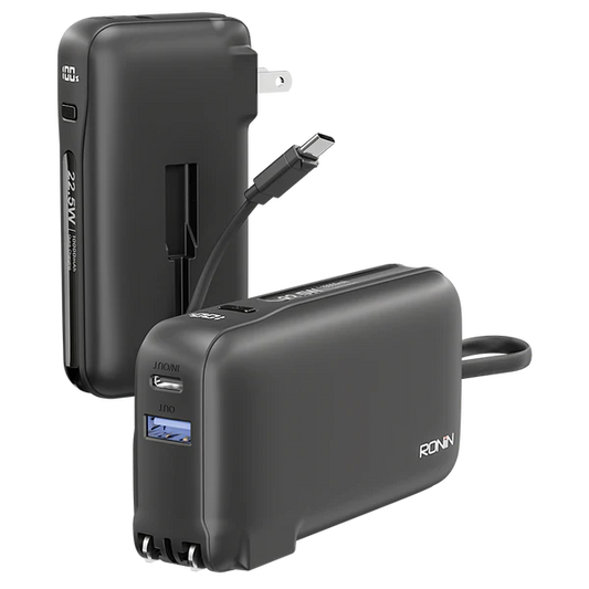 RONIN R-4050 Power Bank – Portable Fast Charging Power Bank for Smartphones & Devices