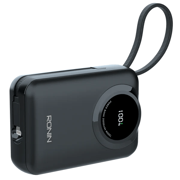 RONIN R-4040 Power Bank – 20000mAh Fast Charging Portable Charger
