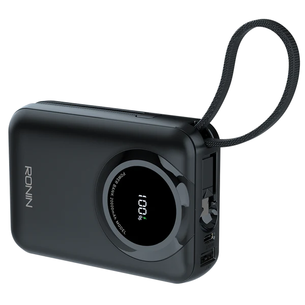 RONIN R-4040 Power Bank – Portable Fast Charging Power Bank for Mobile Phones