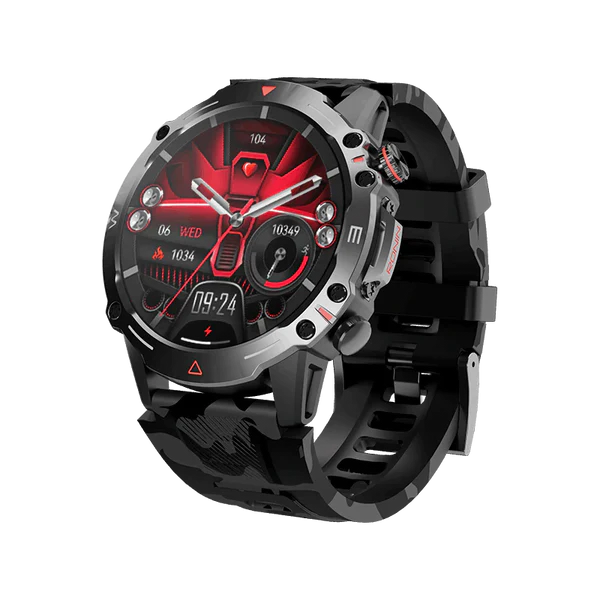 RONiN R-012 LUXE Smart Watch 1.43" AMOLED Display | Always-On Display | Bluetooth Calling | Health & Fitness Tracking | Smartwatch