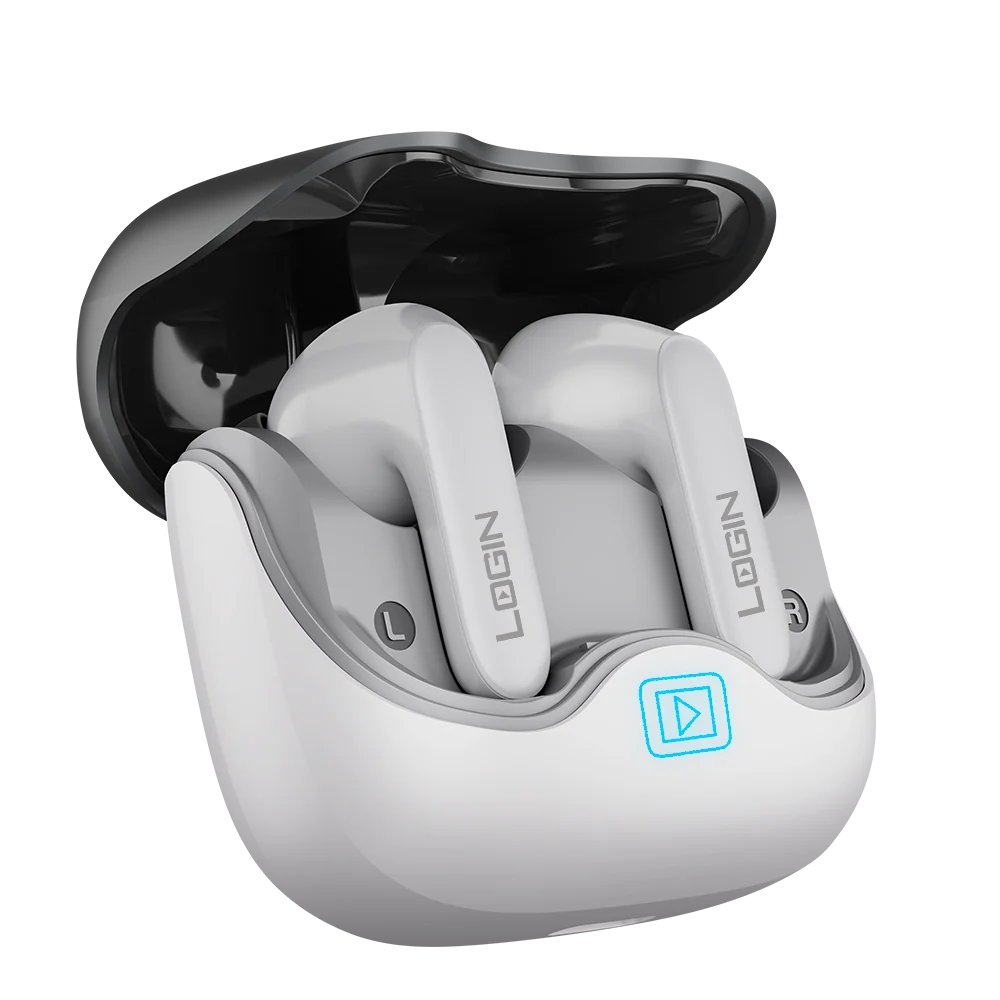RONIN R-640 Wireless Earbuds, Bluetooth Earphones, HD Stereo Sound, Built-in Mic, Touch Control, Type-C Charging, Portable Charging Case